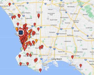 Keith Kyle home sales map