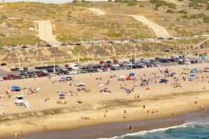 Dockweiler Beach in El Segundo