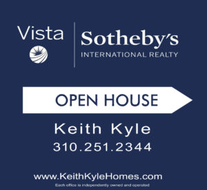 Vista Sothebys Open House Sign