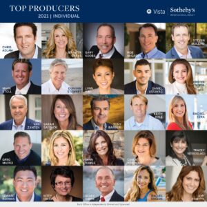 Vista Sotheby's Top Realtors