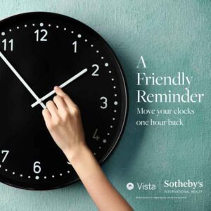 Daylight savings ends