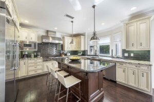 Luxury kitchens background