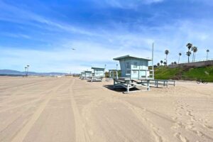 Dockweiler Beach in El Segundo