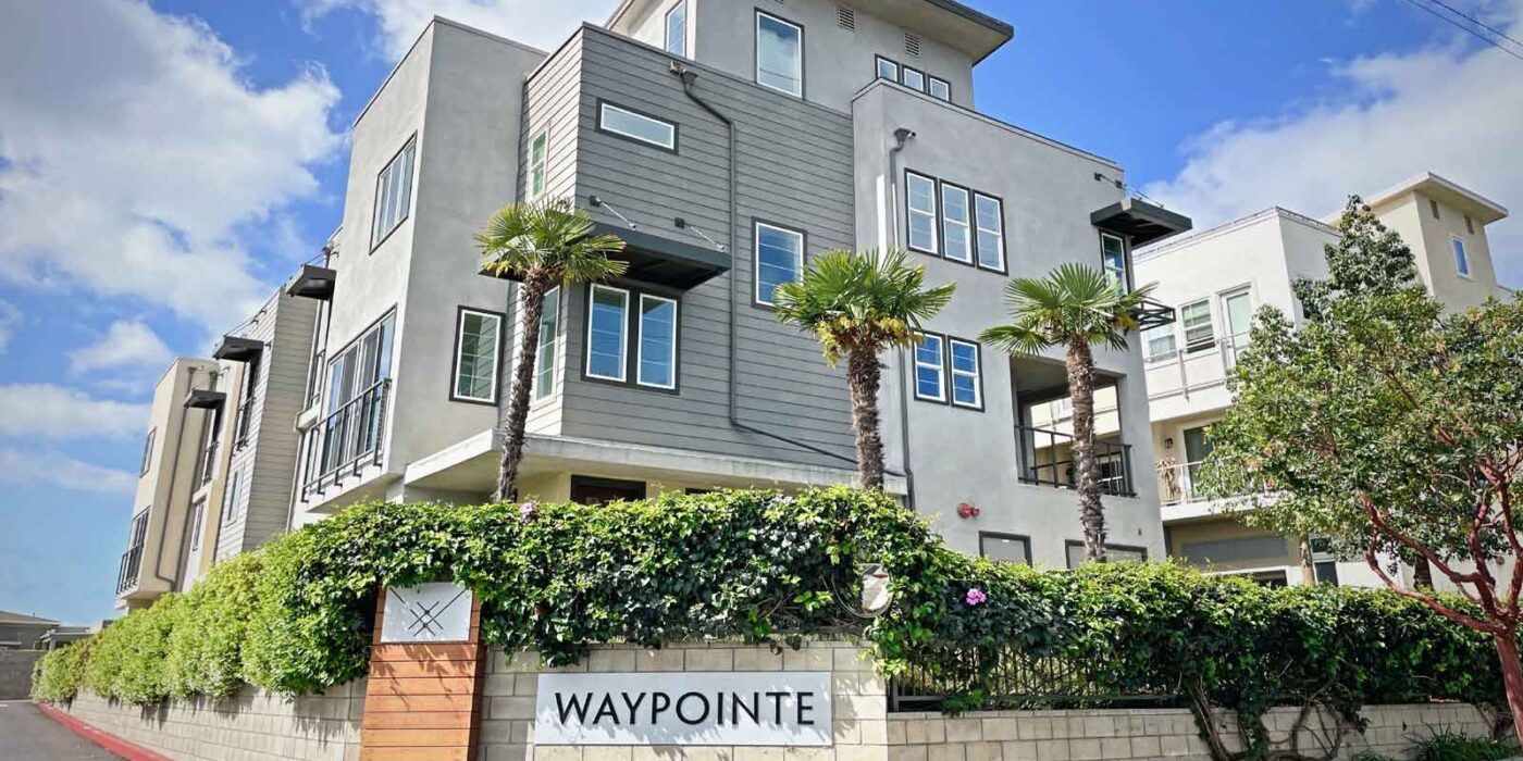 Waypointe townhomes in El Segundo