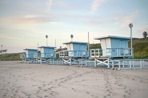 El Segundo lifeguard towers