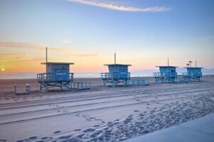 El Segundo lifeguard towers